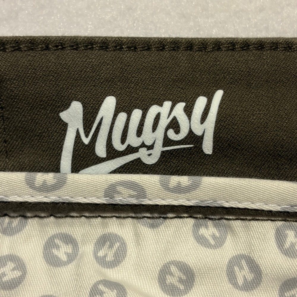 Mugsy Olives Men 36x30 Slim Straight Stretch Chino Pants Olive Green K6PNOL - Picture 3 of 9